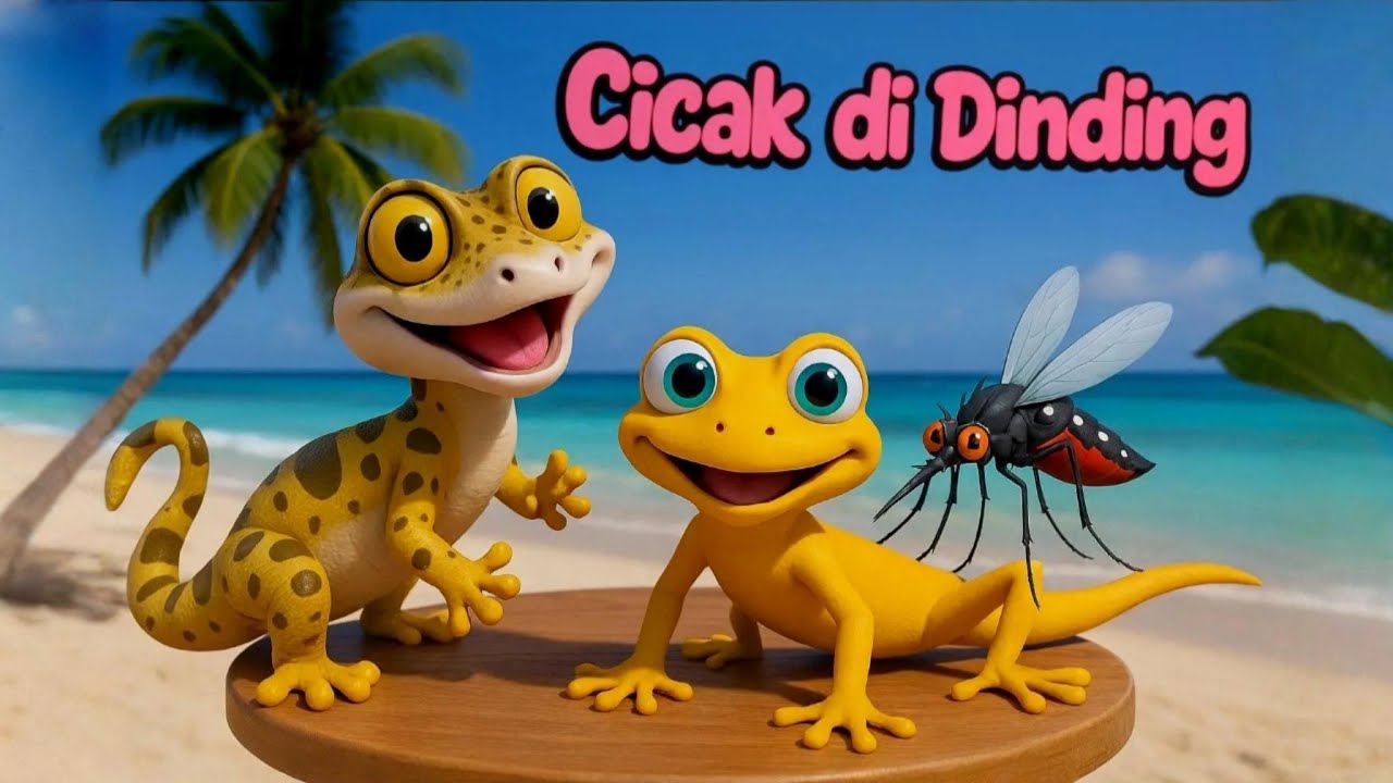 Cicak Cicak di Dinding | Lagu Anak Anak Populer
