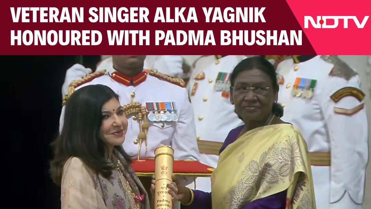 Padmashree Awards 2026 | Singer Alka Yagnik Honoured With Padma Bhushan