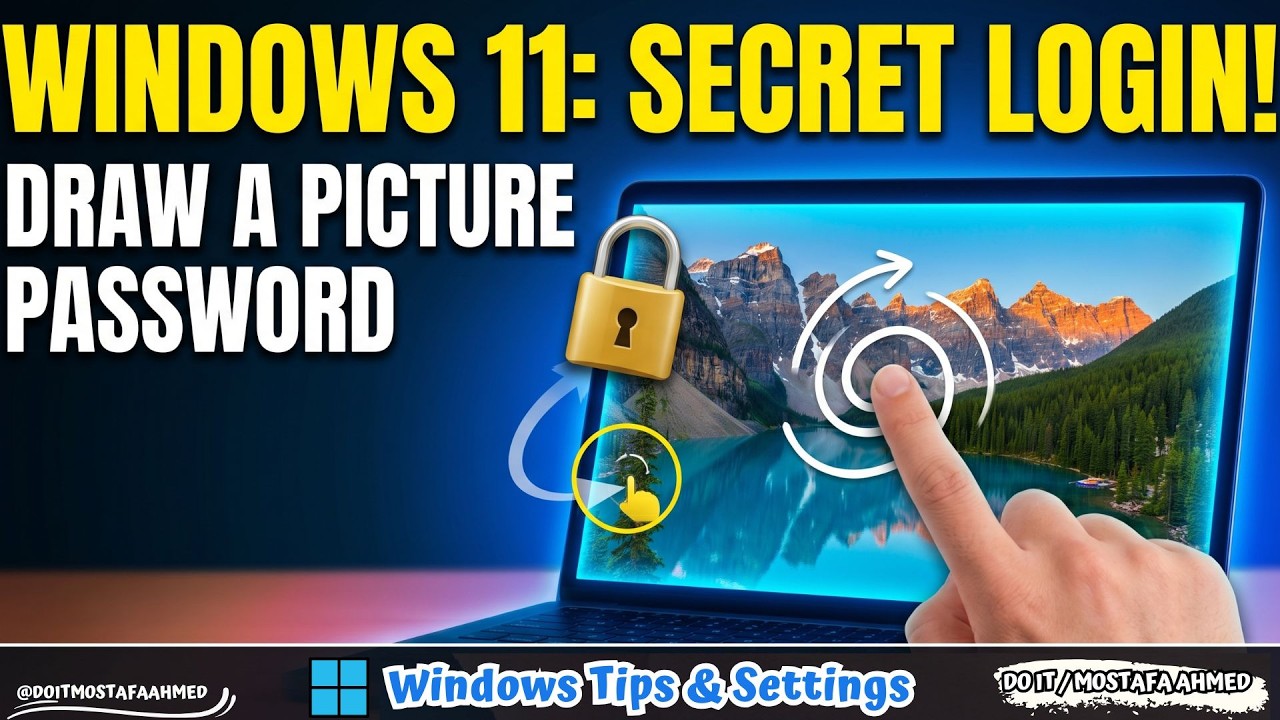Windows 11 Picture Password | Sign In with a Picture Password [ Full Tutorial ] 👍