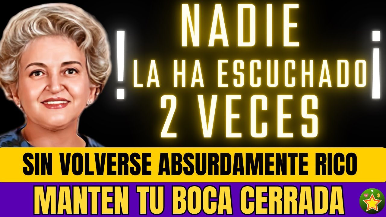 ‼️ NADIE LA HA ESCUCHADO DOS VECES ‼️ Sin Volverse Rico | oración metafisica | Conny mendez