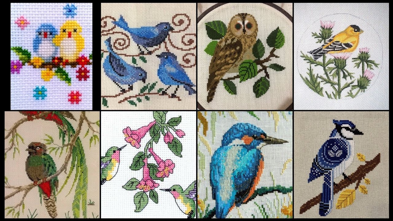 #1 Самые красивые и уникальные новые схемы для вышивки крестом на все случаи жизни #ДизайнВышивки...
