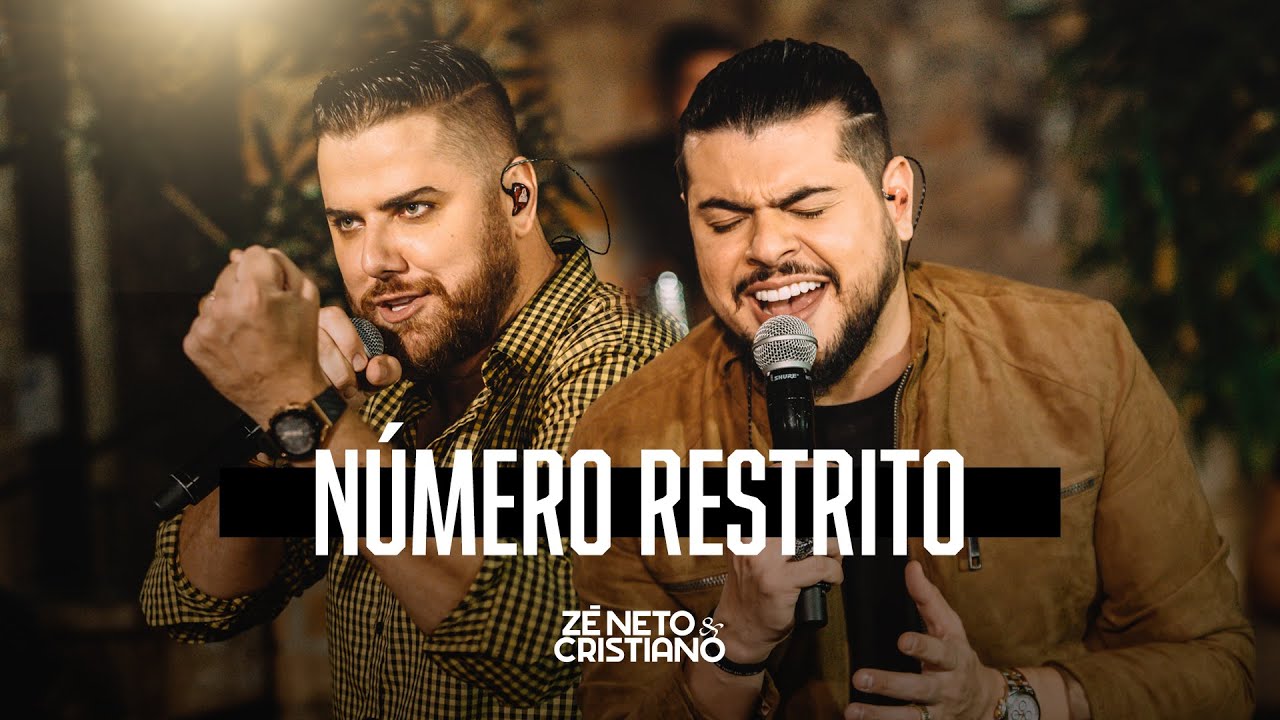 Z&eacute; Neto e Cristiano - N&Uacute;MERO RESTRITO -  #tarjapreta