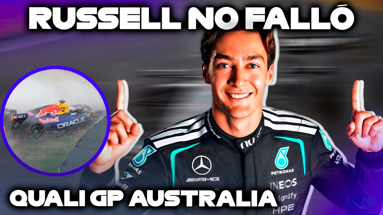 Russell no falló en Melbourne. Quali GP Australia F1