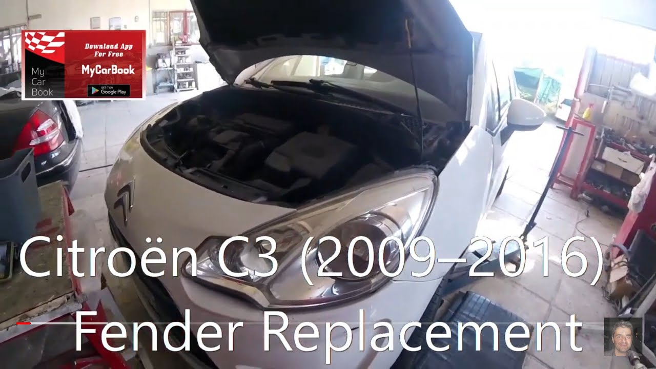 Citroën C3 (2009–2016)  Fender Replacement