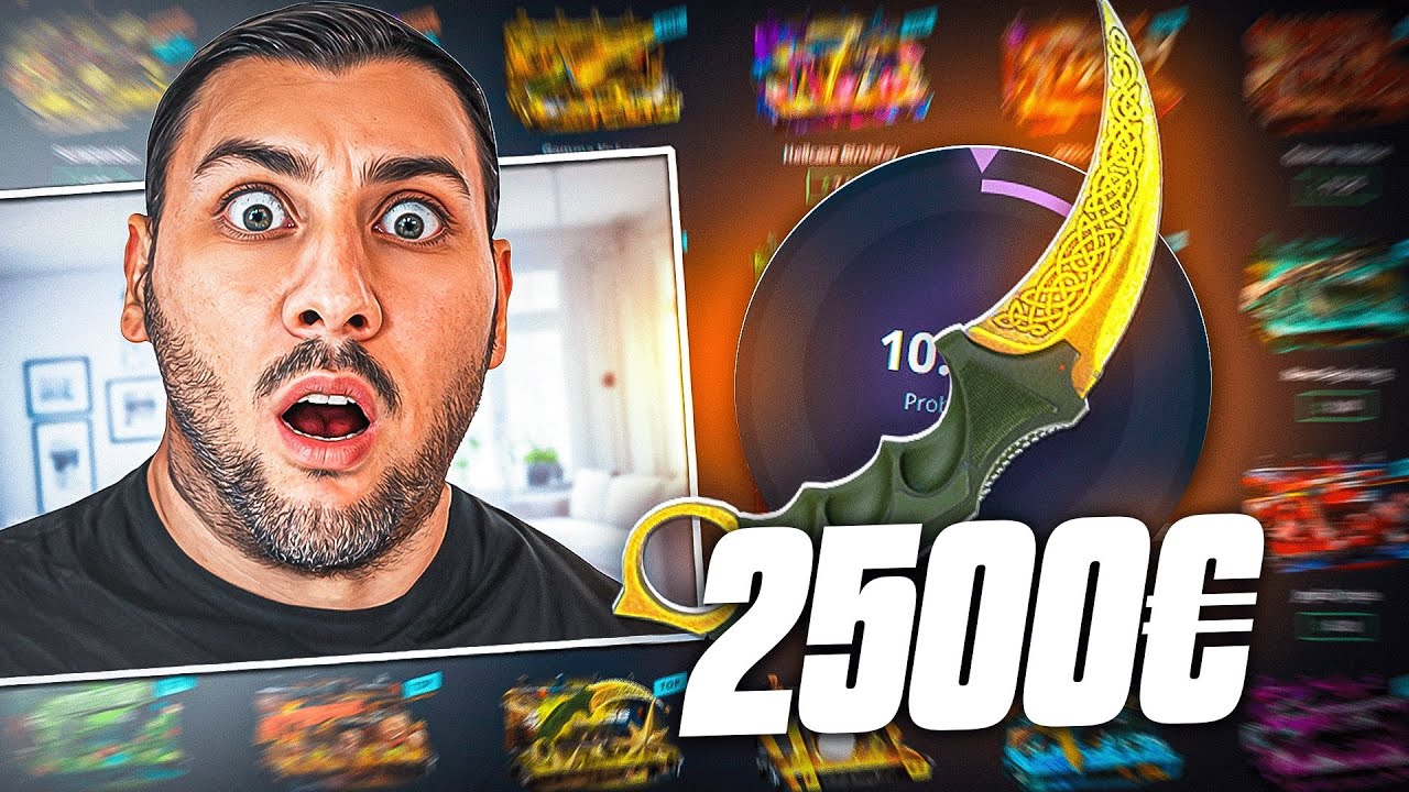1 caisse = 1 Karambit Lore gagné ?!