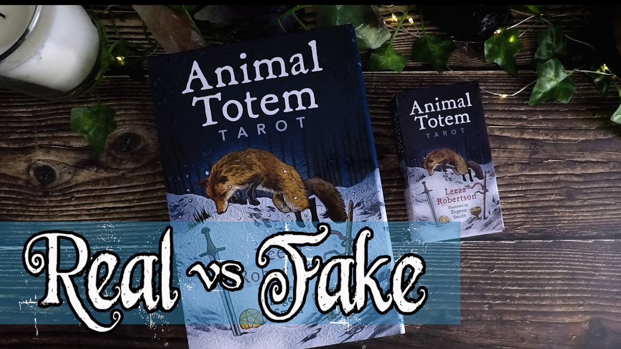 The Animal Totem Tarot Real vs Fake