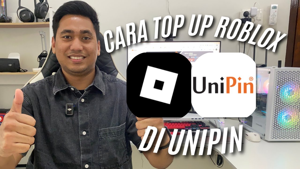 CARA TOP UP ROBLOX DI UNIPIN | CARA MELAKUKAN TOP UP ROBLOX DI UNIPIN