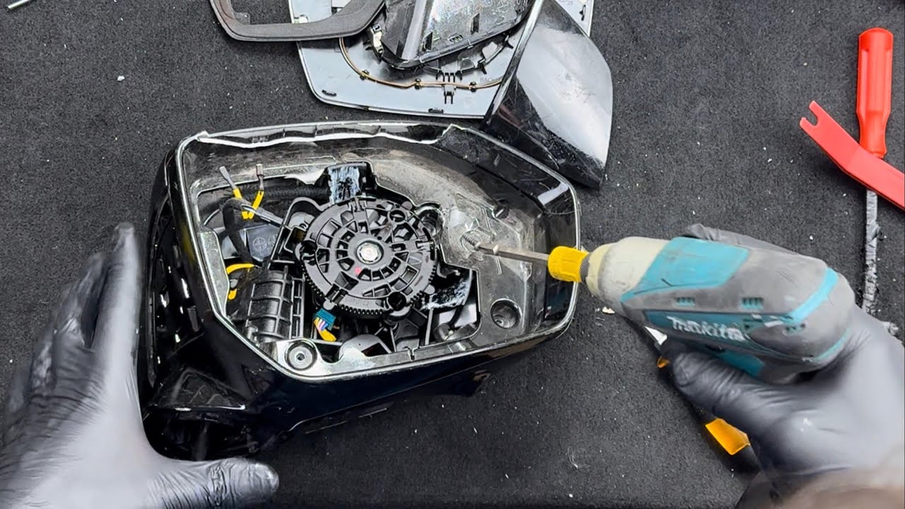 2023-2024 Facelift Hyundai Palisade Side mirror Disassembling.
