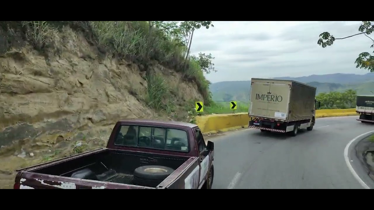 #rj Nova Serra das araras! Descendo só no freio motor! 