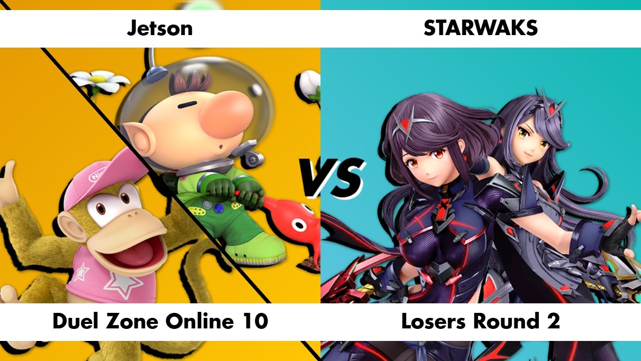 DZO 10 - Jetson (Olimar, Diddy Kong) vs STARWAKS (Pyra/Mythra) [LR2]