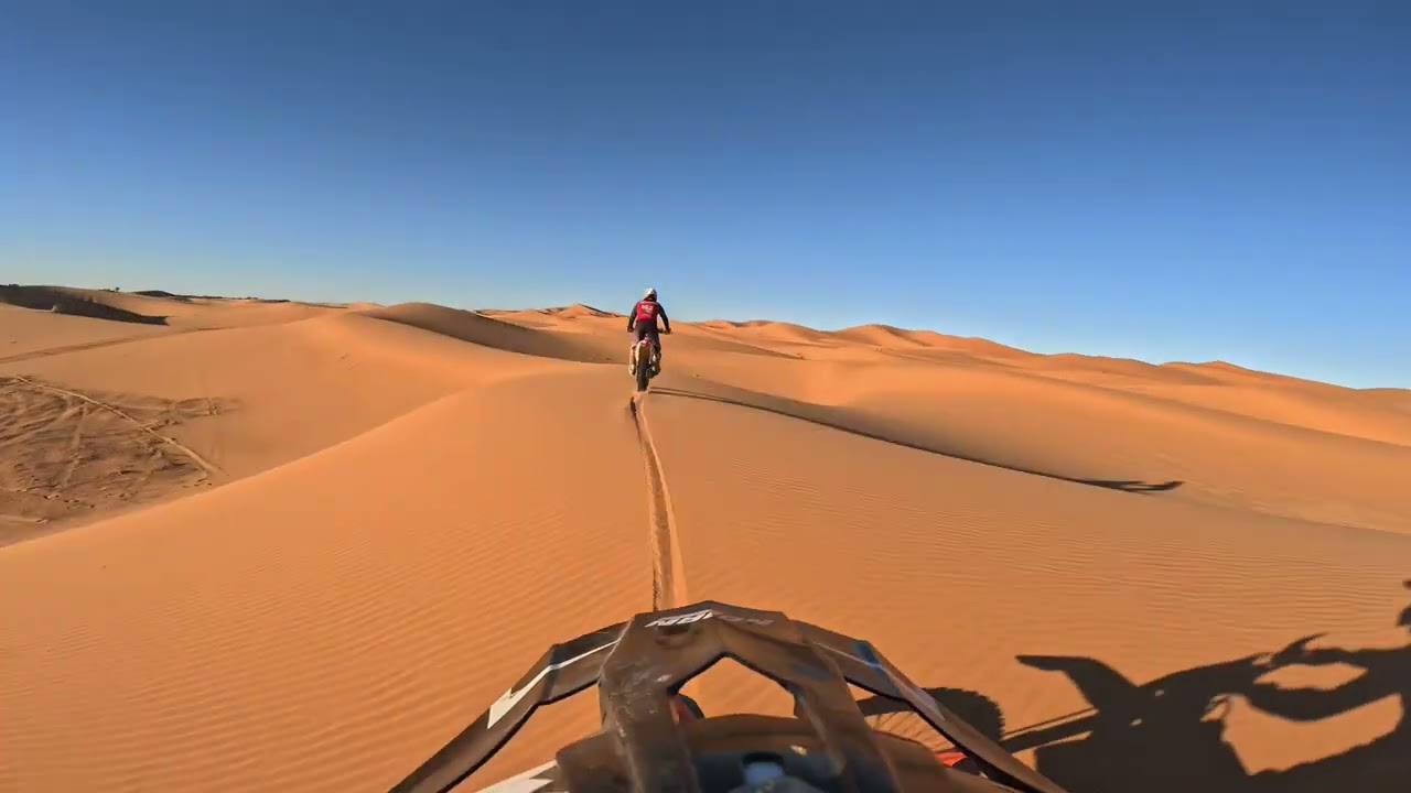4Kvideo KTM EXC 450 merzouga desert !!!