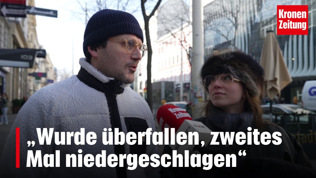 Schutz in Österreich: „Wurde überfallen, zweites Mal niedergeschlagen“ | krone.tv NEWS