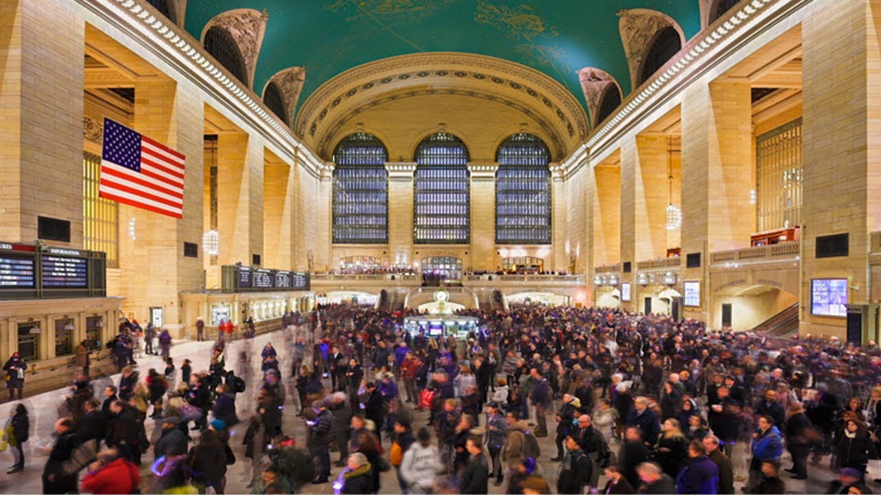 XLERATOR® Hand Dryer in Large Assembly - Grand Central Case Study