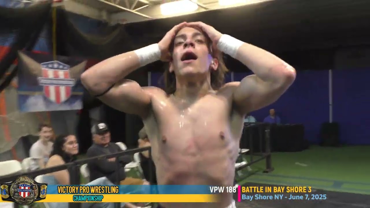 VPW 188:  Victory Pro Wrestling Champion Bryce Donovan vs David Graham