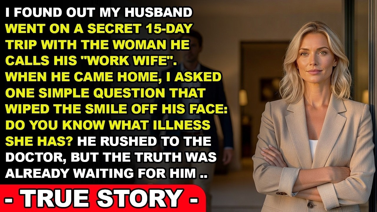 He Came Back From a Luxury Trip Acting Normal… Until I Asked One Question
