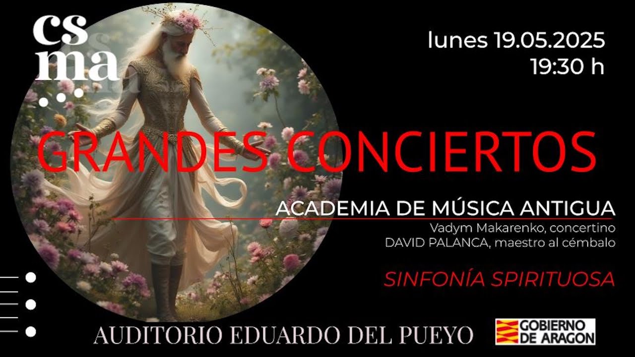 GRANDES CONCIERTOS DEL CSMA 2024/2025: ACADEMIA DE MÚSICA ANTIGUA