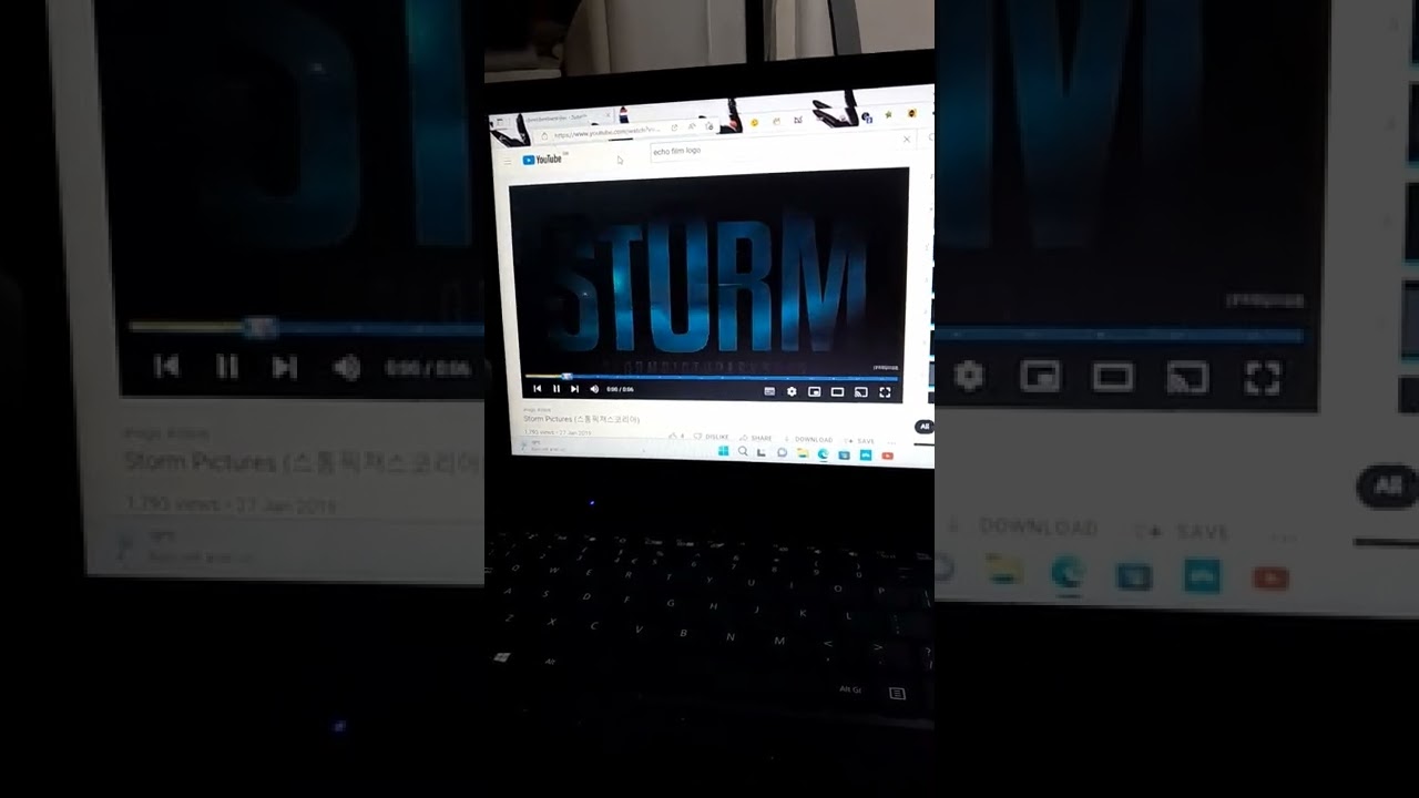 Playing South Korea Film logos for 5 minuites