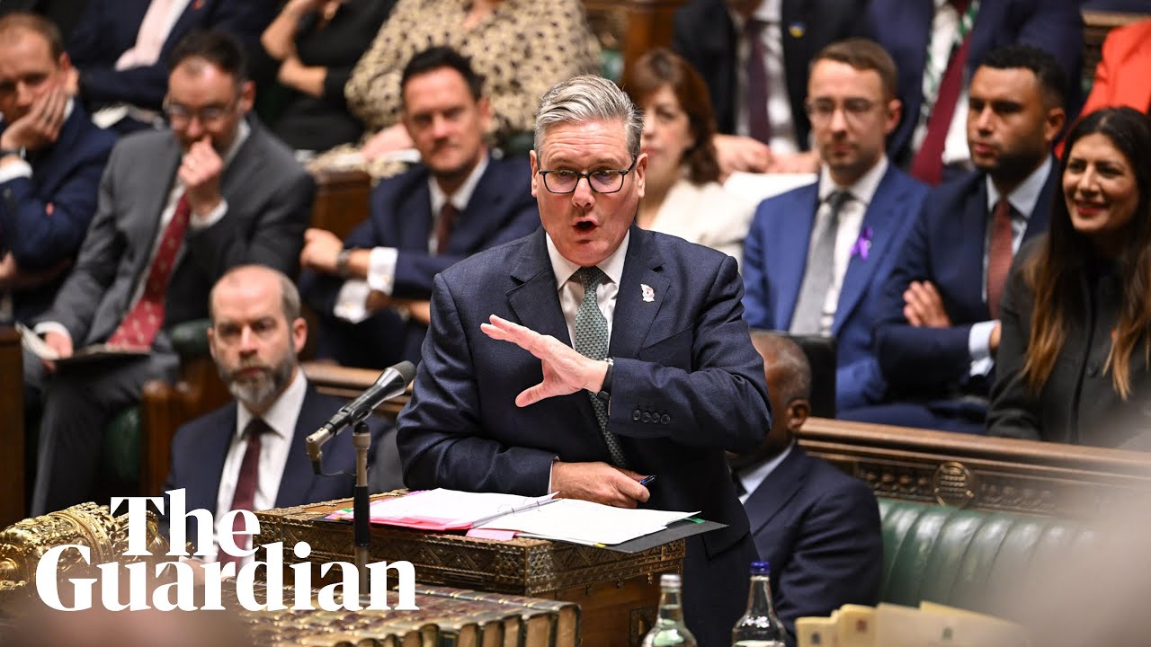 PMQs: Keir Starmer takes questions in parliament &ndash; watch live