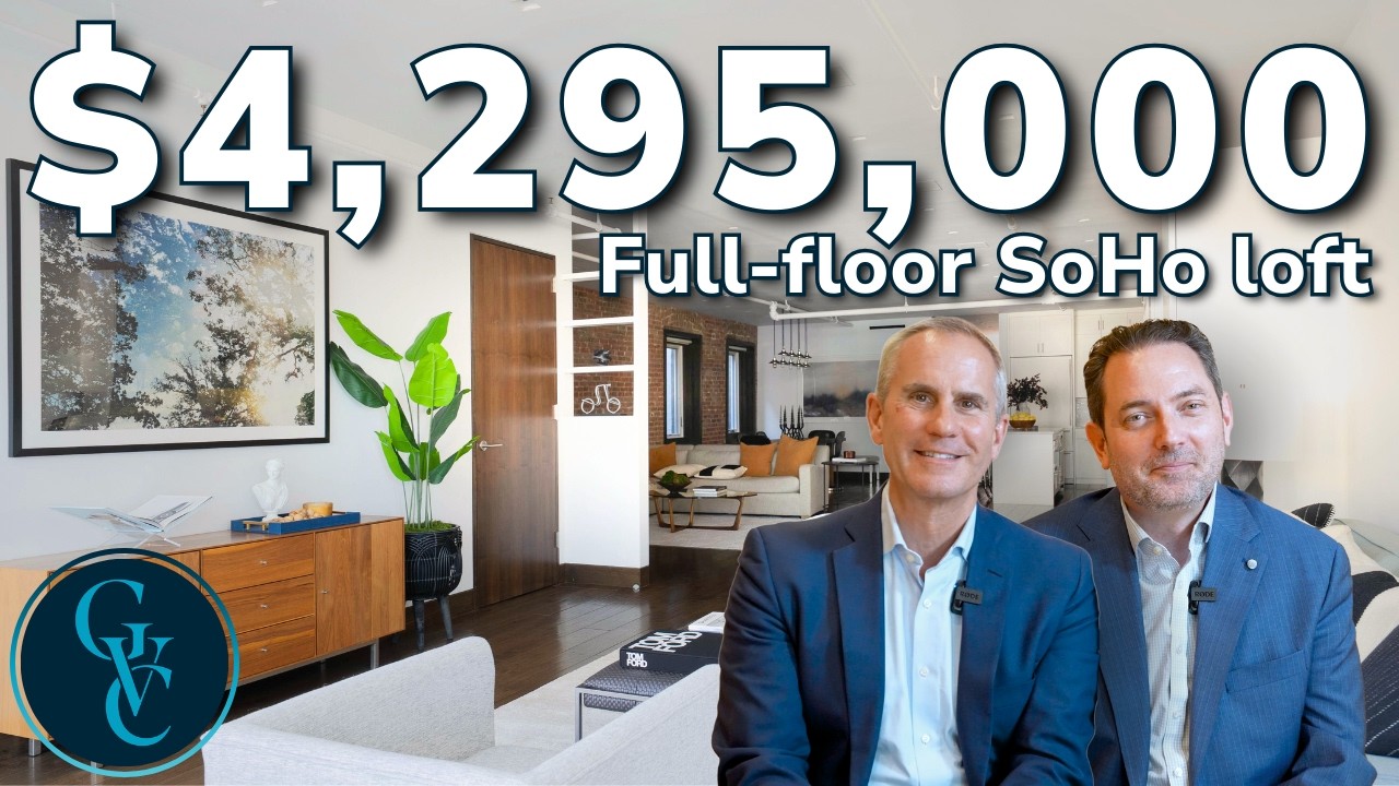 Inside a Stunning Full-Floor SoHo Loft with a Private Elevator | NYC Luxury Apartment Tour