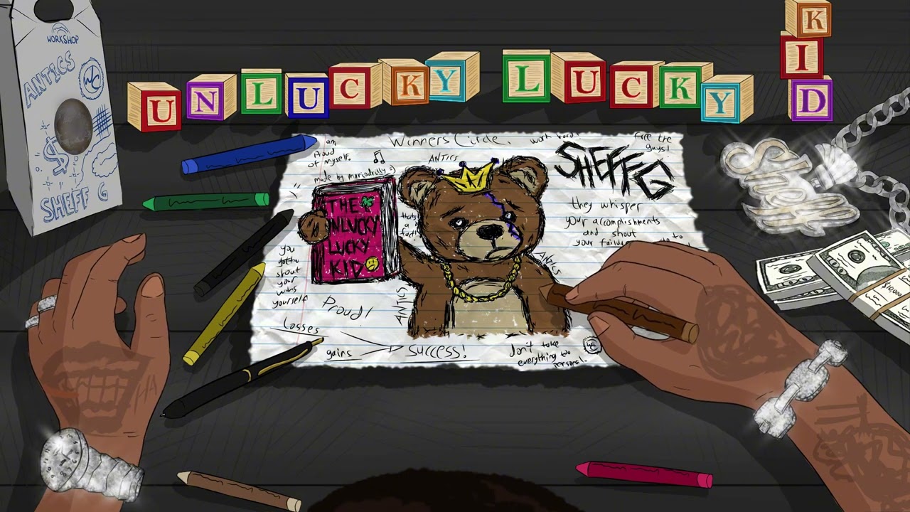Sheff G - UNLUCKY LUCKY KID (Visualizer)
