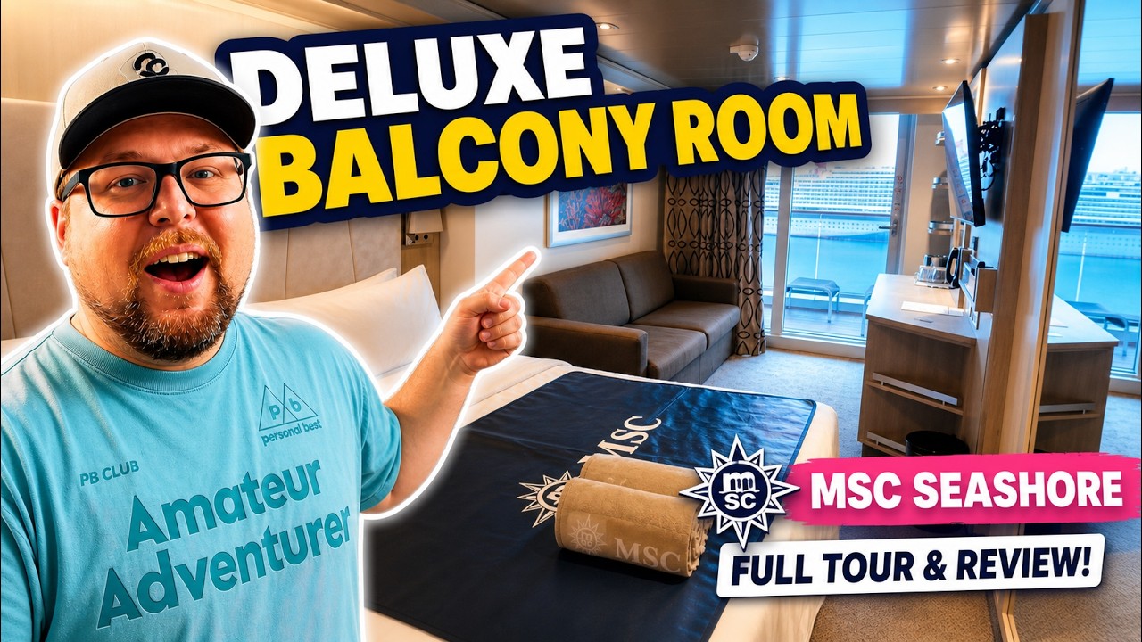 Бронируете лайнер MSC Seashore? Посмотрите сначала этот видеообзор номера с балконом.