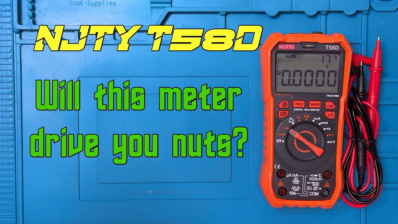 NJTY T58D Unboxing, Review and Teardown