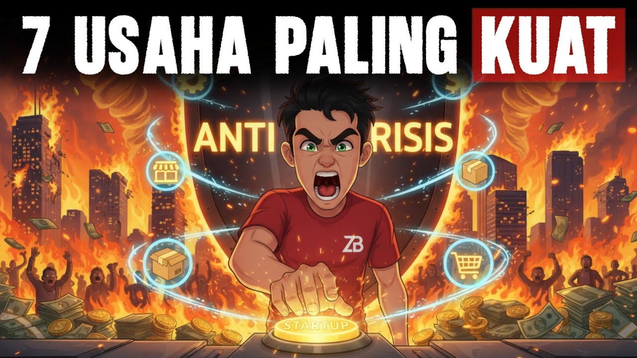 7 Usaha Paling KUAT Hadapi Krisis 2026-2030! Tetap Bisa Untung‼️