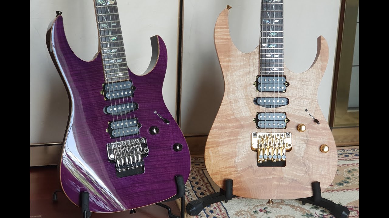 Ibanez J Custom RG8570ZXX 20th Anniversary vs Normal RG8570Z