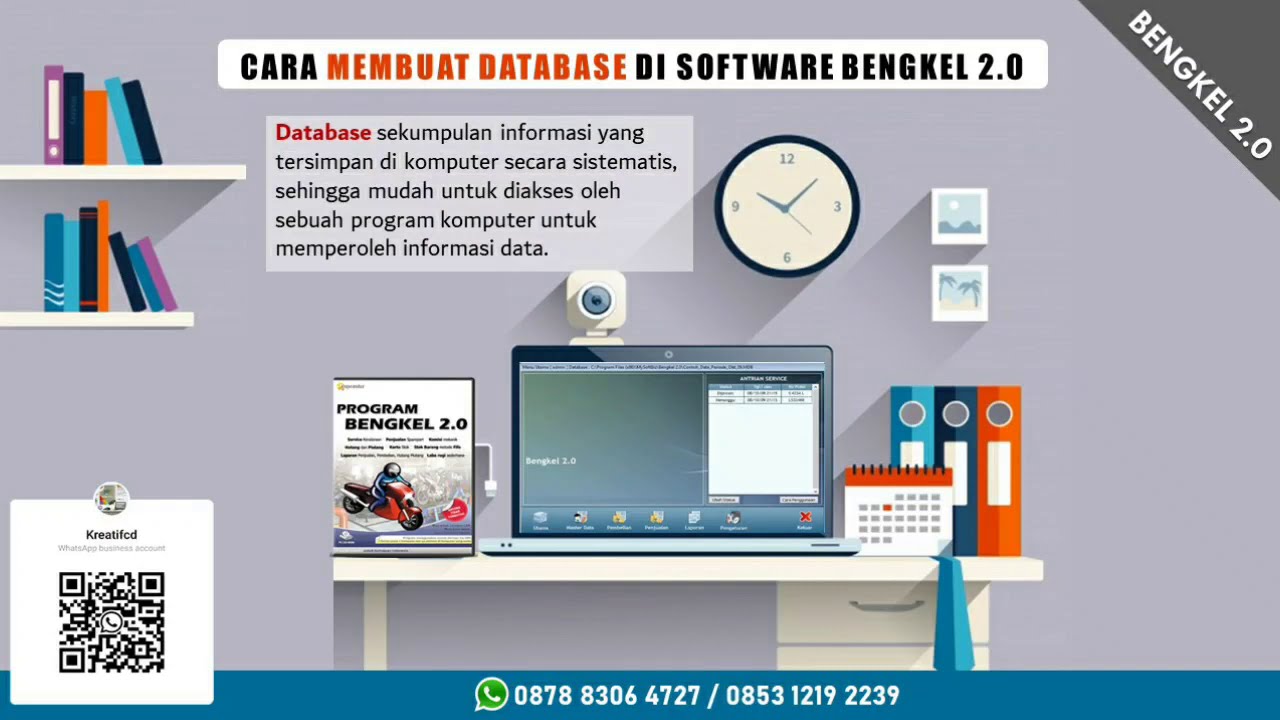 Cara Membuat Database di Software Bengkel 2.0