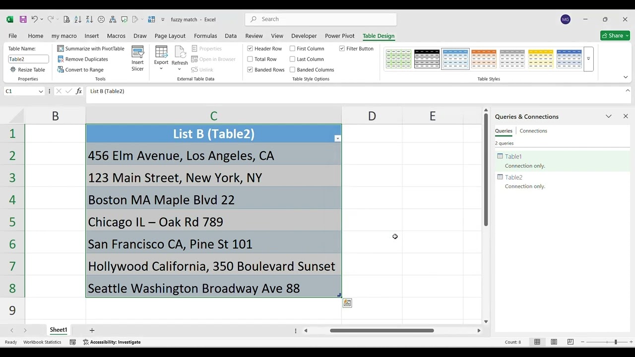 Fuzzy Match in Excel Made Easy (Power Query, No Formulas)