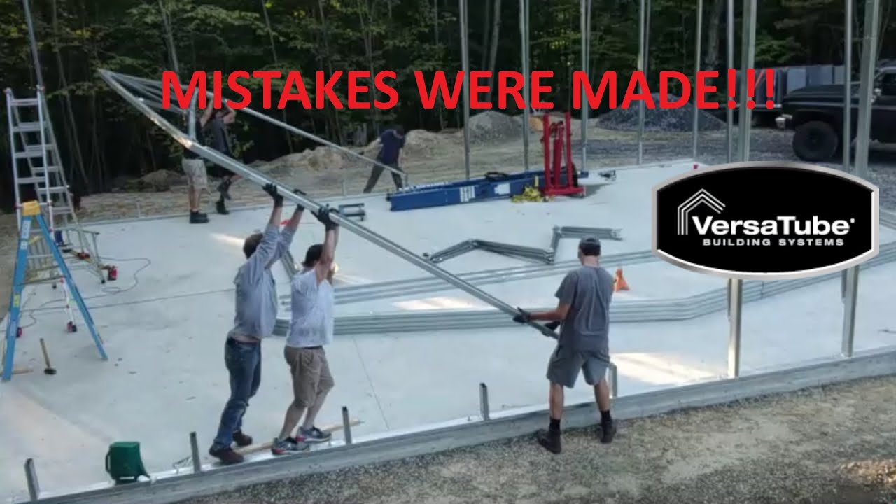 Building Our New Garage - Mistakes Were Made!!!