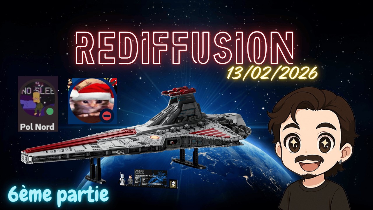 Rediffusion Live du 13/02/2026 - Vovo poursuit le Venator !  (feat. Flocon le chat)