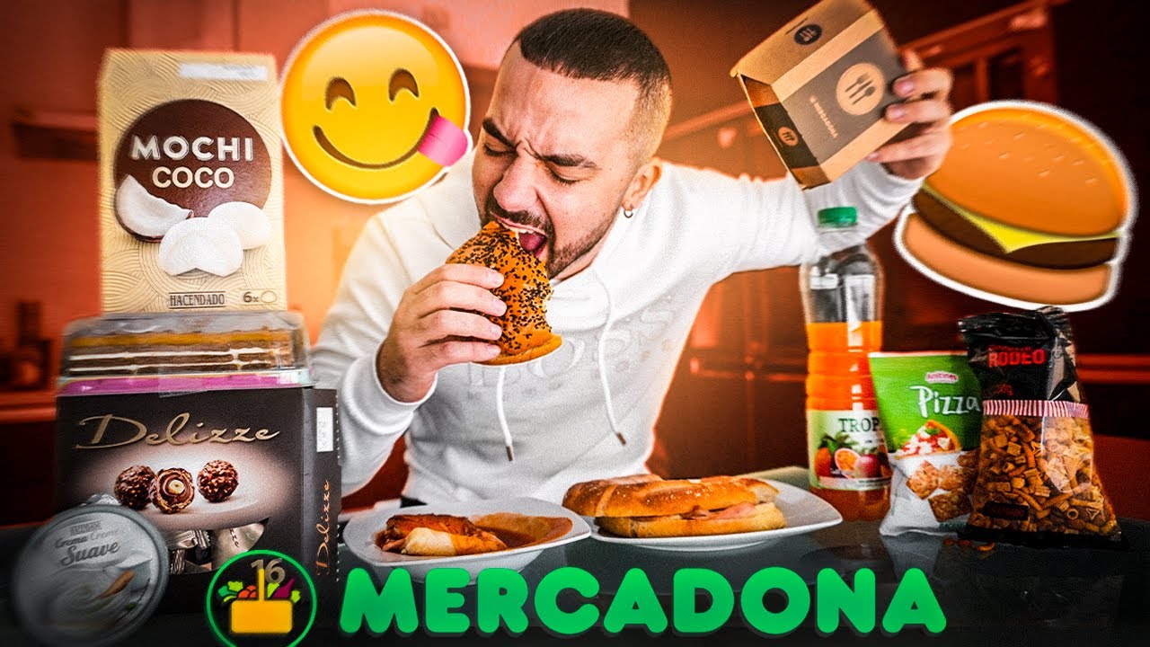 PROVANDO OS 10 MELHORES PRODUTOS DO MERCADONA !