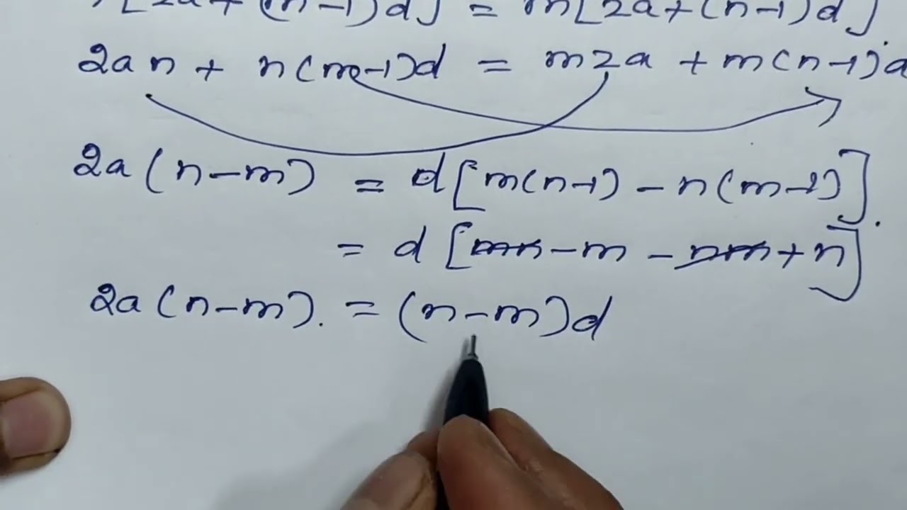 Ratio ofsn:sm of an A.P ism^2:n^2.st ratio of tm:this(2m-1):(2n-1).