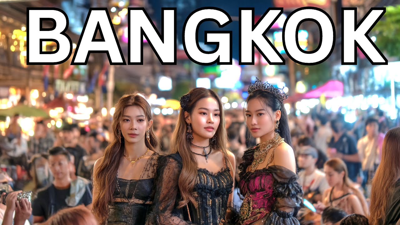 🇹🇭✨️ FRIDAY NIGHT IN CENTRAL BANGKOK💃🌙 MBK + SIAM SQUARE + SIAM PARAGON, BANGKOK WALKING TOUR,  4K