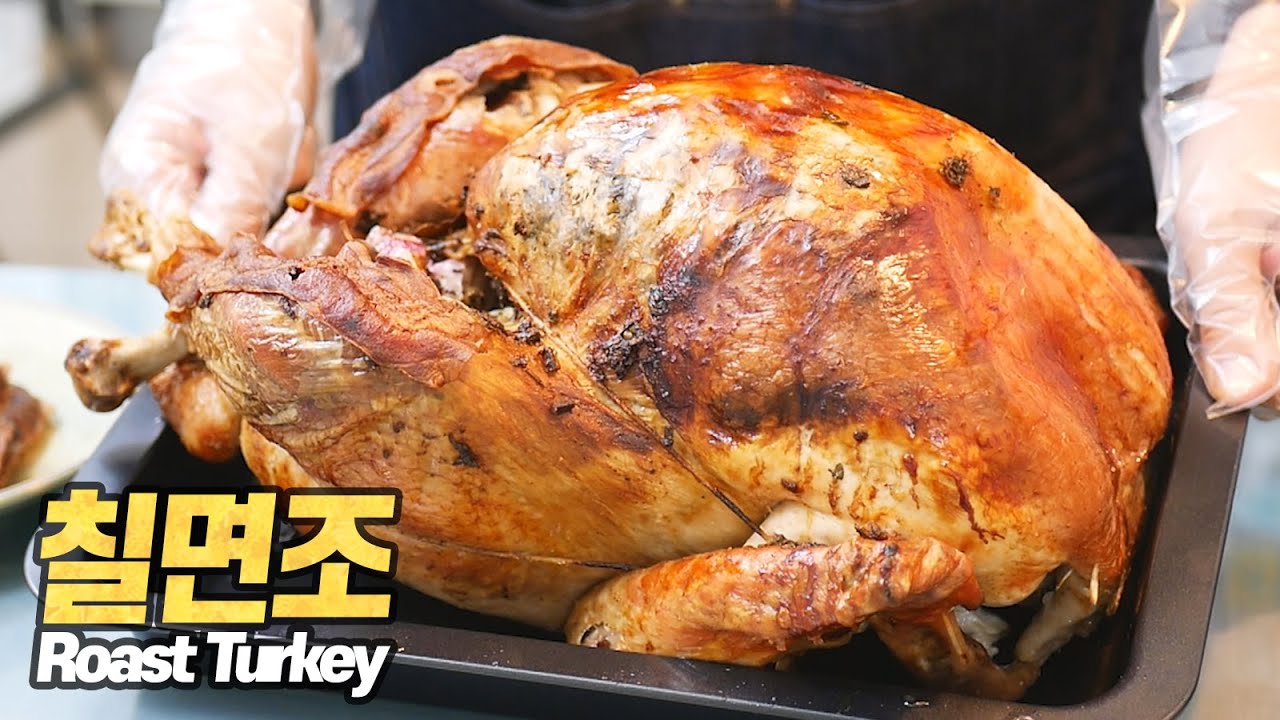 칠면조 통구이 : 파티 음식을 끝내러 왔다. (고든램지 Gordon Ramsay's Roasted Turkey With Lemon Parsley & Garlic) [Eng CC]
