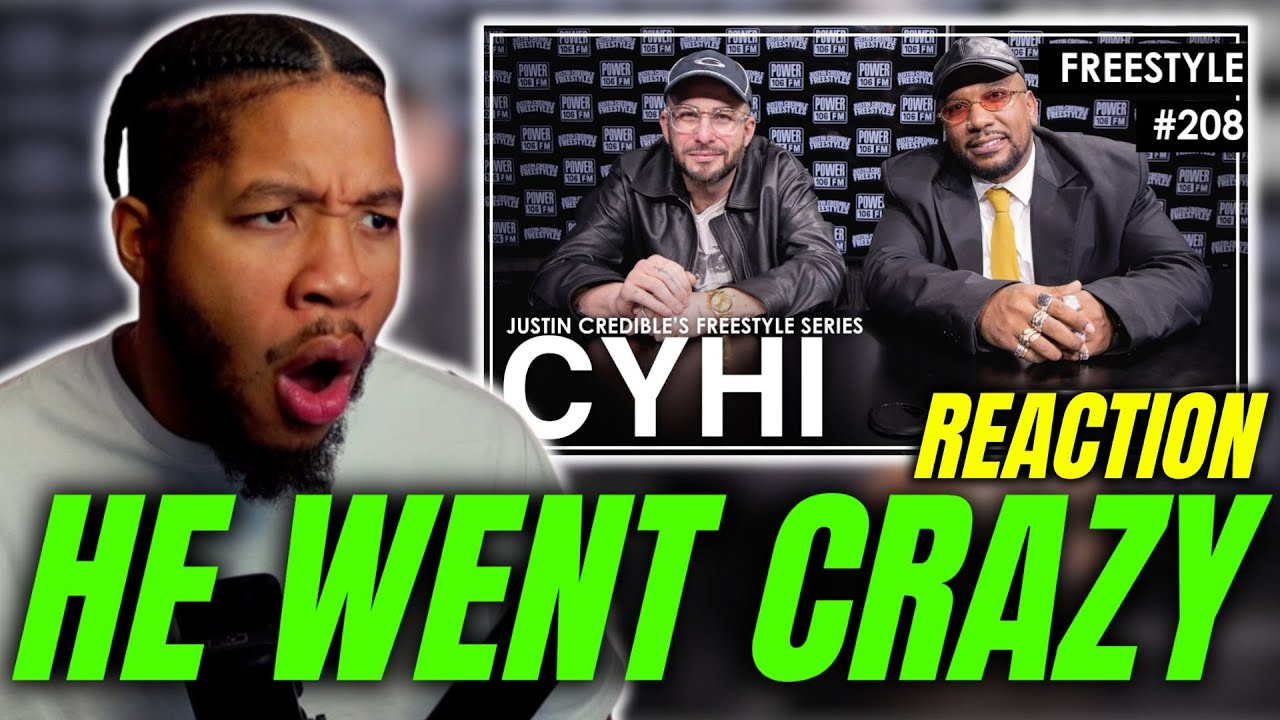 CYHI Is Your Favorite Rappers Favorite Rapper! JUSTIN CREDIBLE FREESTYLE SERIES! | EP 208 (REACTION)