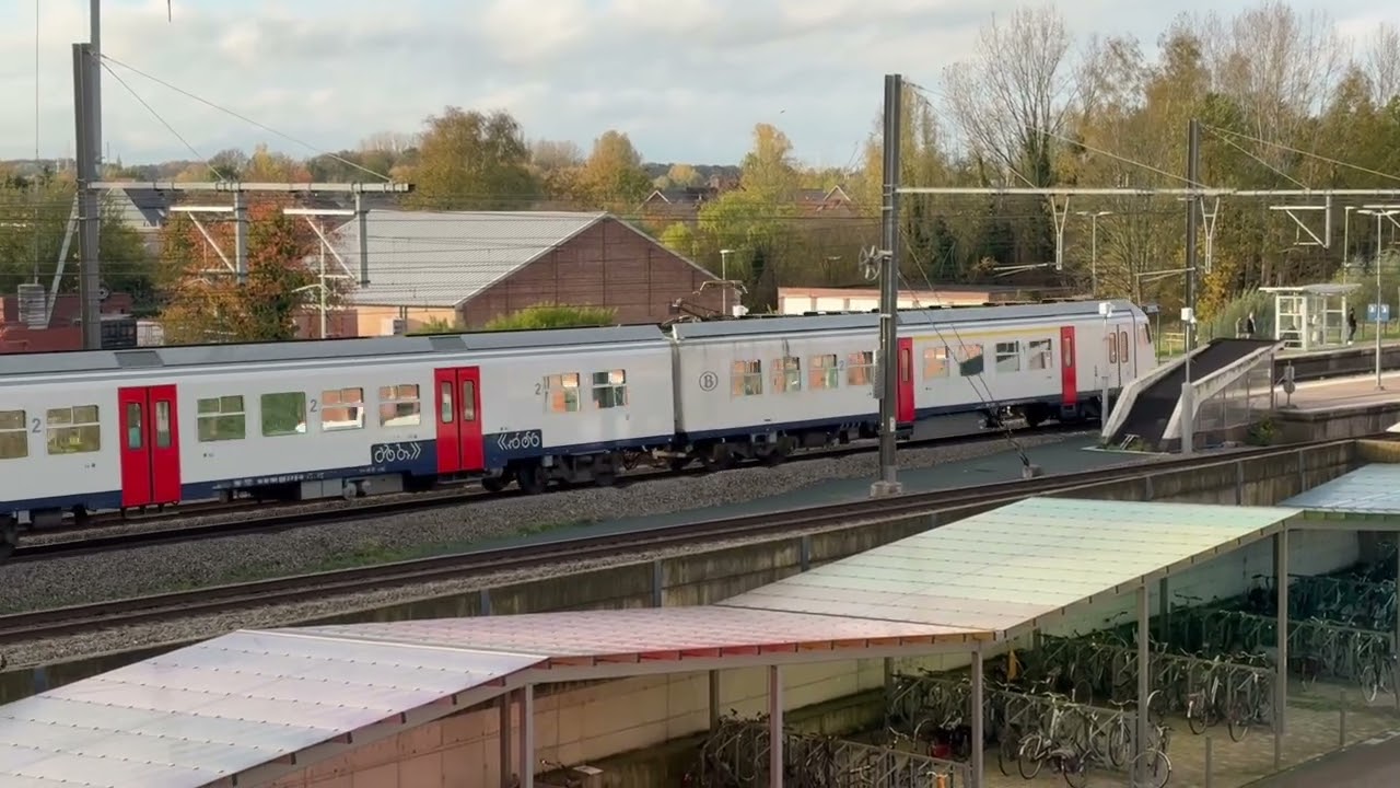 Vertrek en aankomst Break station Duffel 