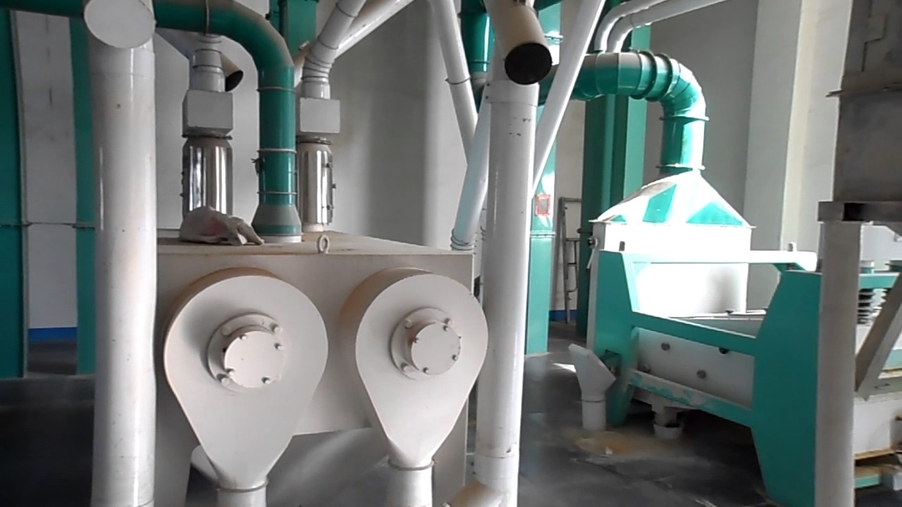 300 ton per day wheat flour milling factory