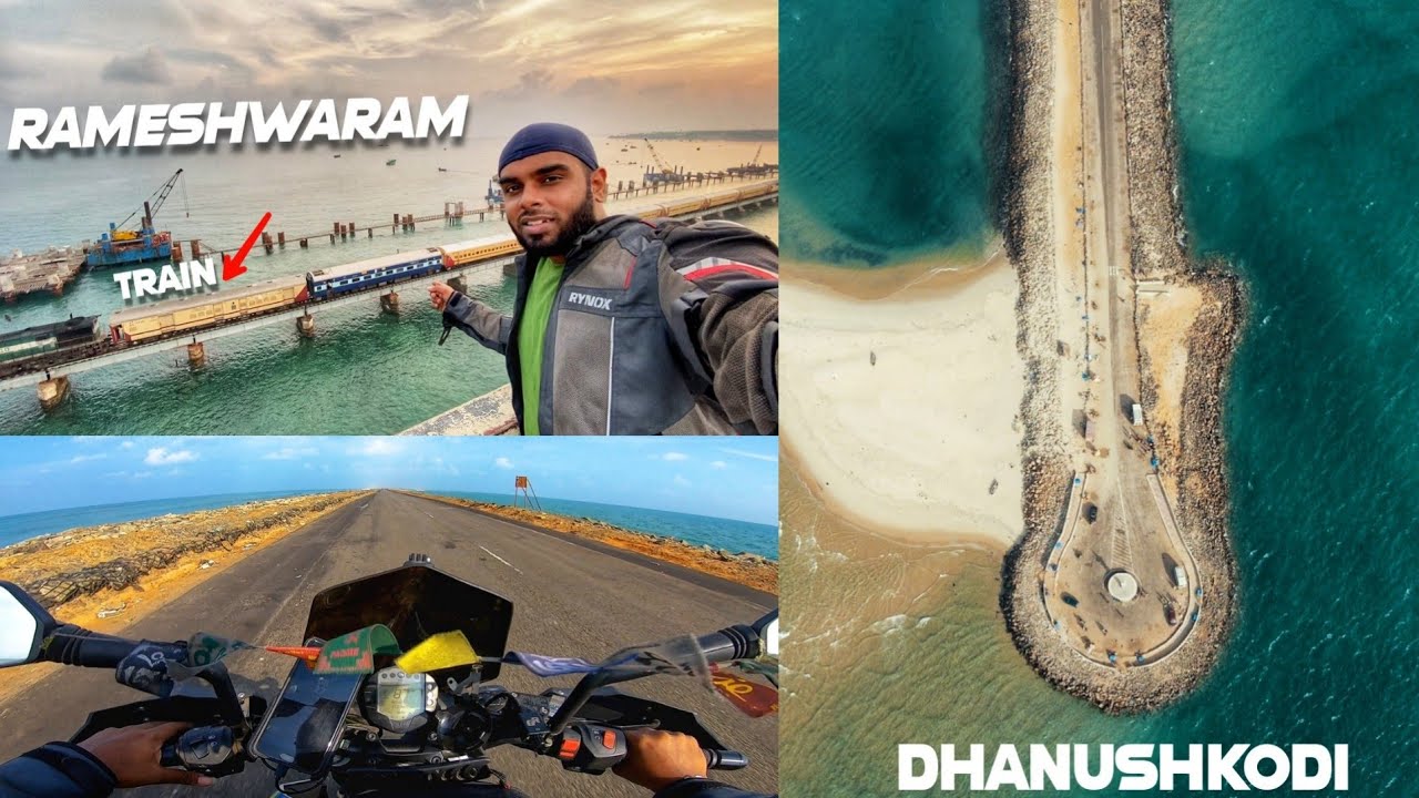 Day 1 - Took Big Risk For A Drone Shot 🙄 -Arakkonam To Rameshwaram & Dhanushkodi | Enowaytion Plus