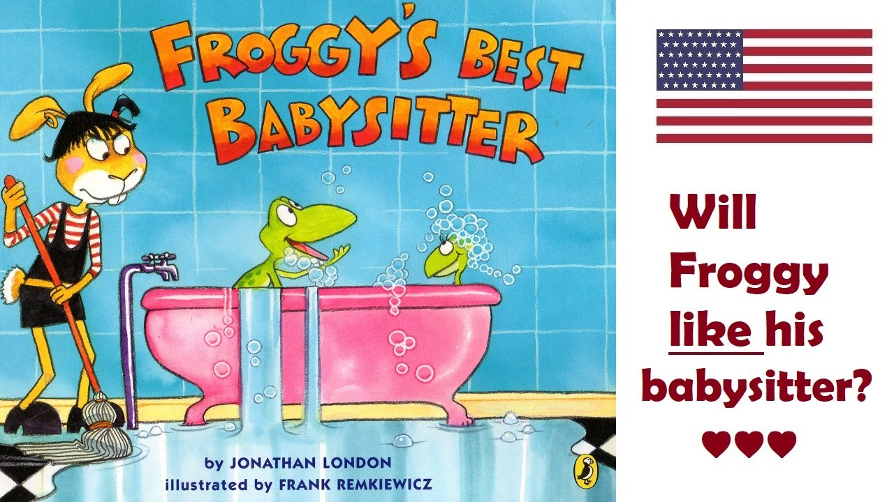 FROGGY'S BABYSITTER by Jonathan London Cute audio book for kids of all ages