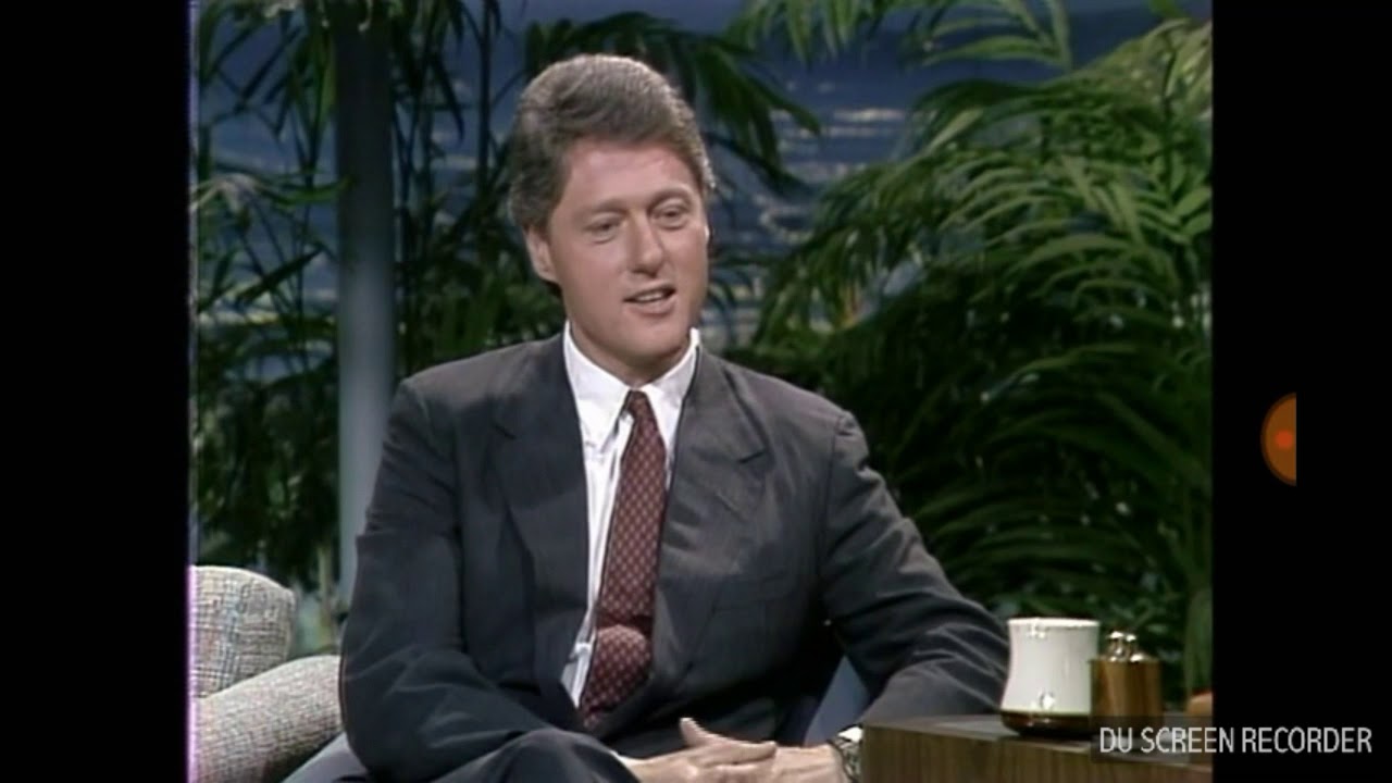 Bill Clinton on The Johnny Carson Show 1988