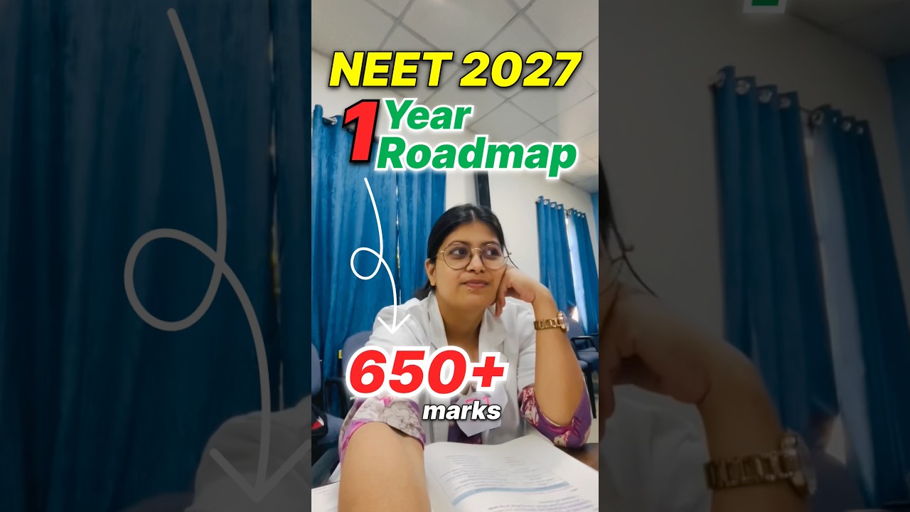 🔥12th + NEET 2027 = 650+ Score Formula🚀| ❌ No Time Waste #neet #shorts