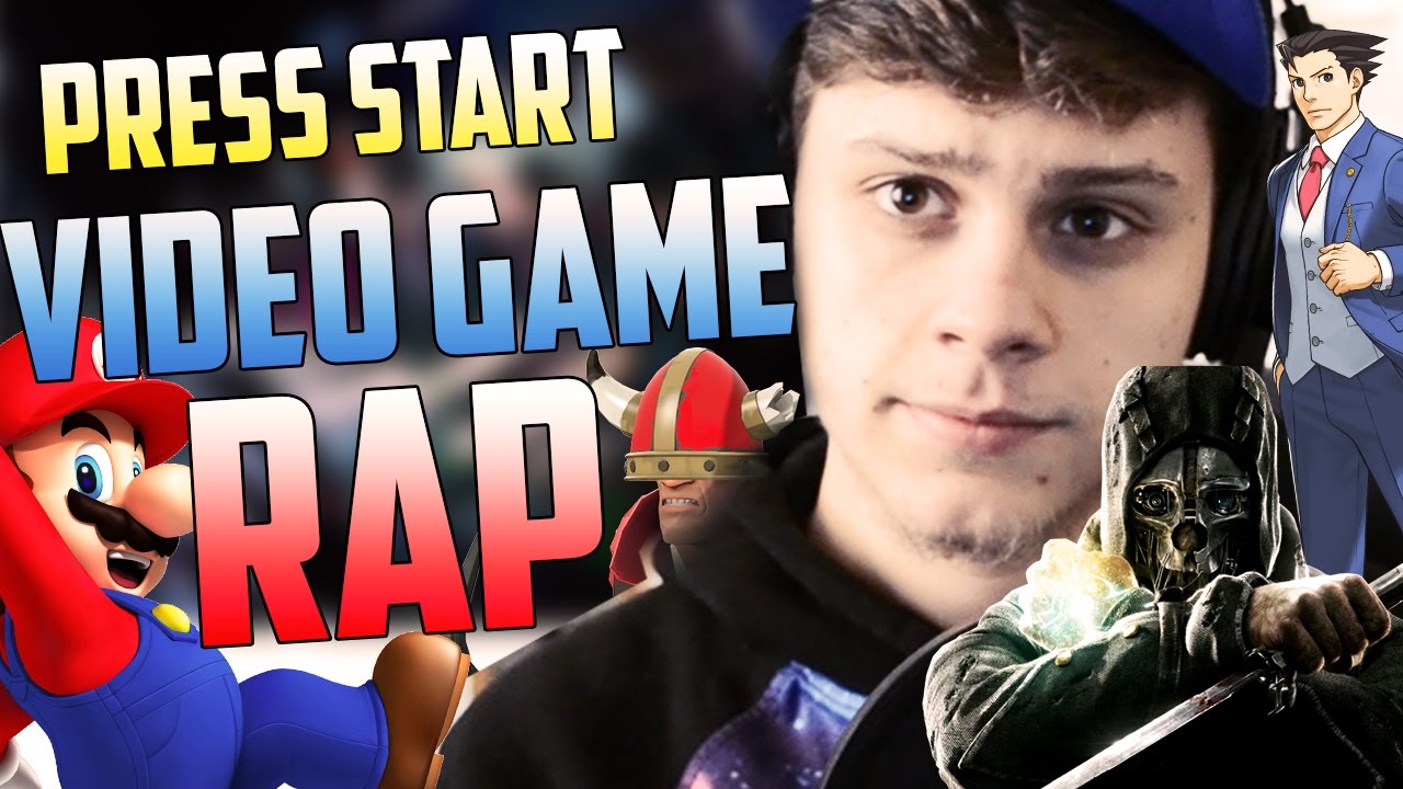PRESS START - RUSTAGE ( 40+ VIDEO GAME RAP SONG )