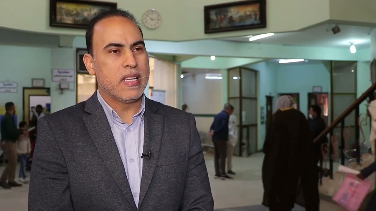 جانب من الخدمات الطبية والعلاجية المقدمة للمقدمة للمراجعين في مركز امراض السكري والغدد الصماء