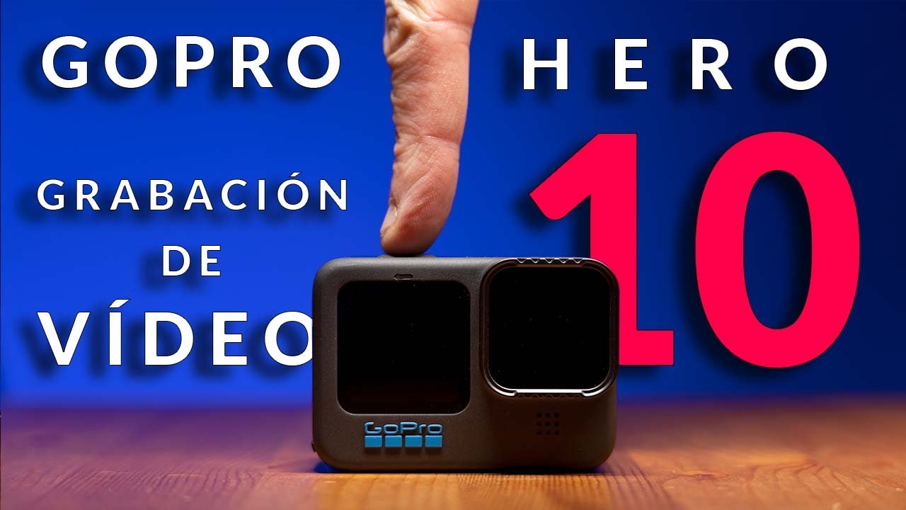 GOPRO HERO 10 🔴 TUTORIAL (MeJoReS CONFIGURACIONES) para (GRABAR VÍDEO)
