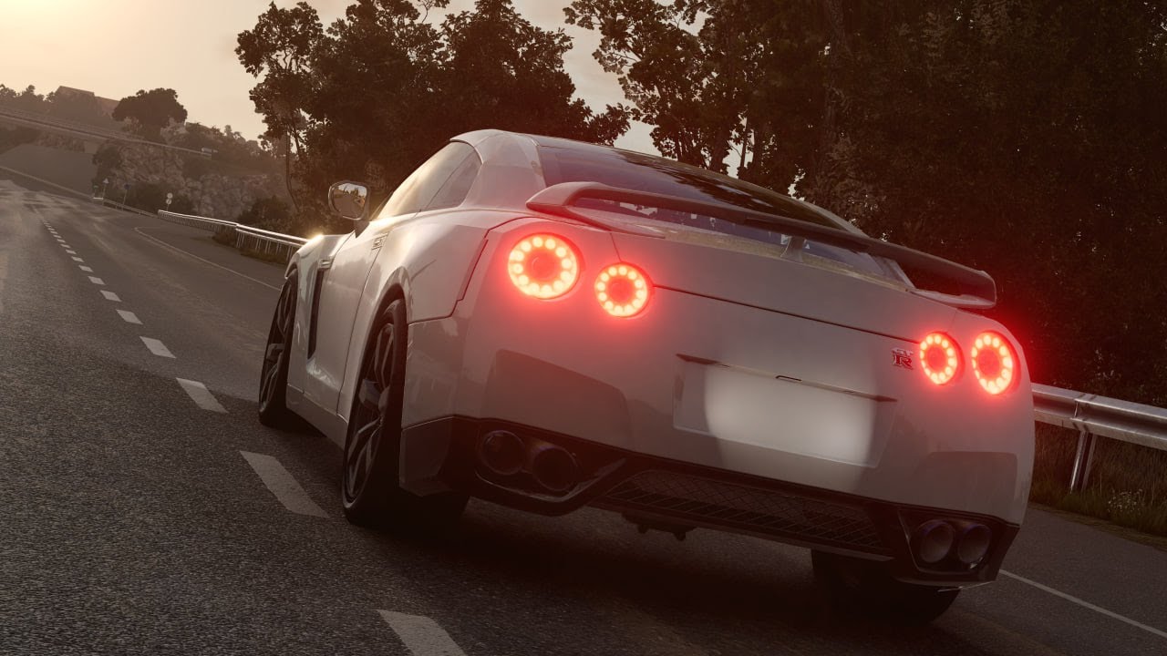 BeamNG drive Nissan GT-R r35 italy