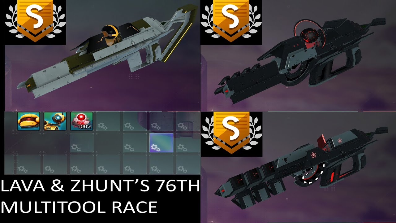 No Man's Sky - Lava & Zhunt's 76th Multitool Race