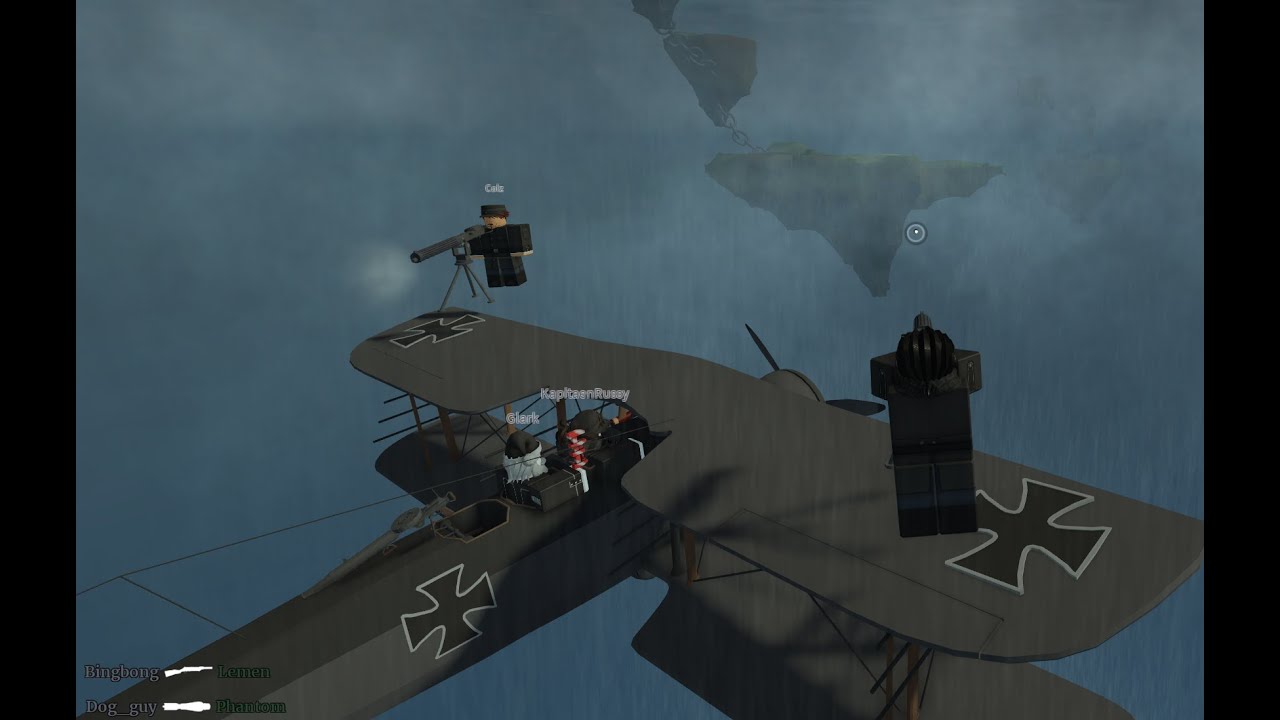 Using the HMG the Correct Way, With Friends - Airship Assault | Roblox |