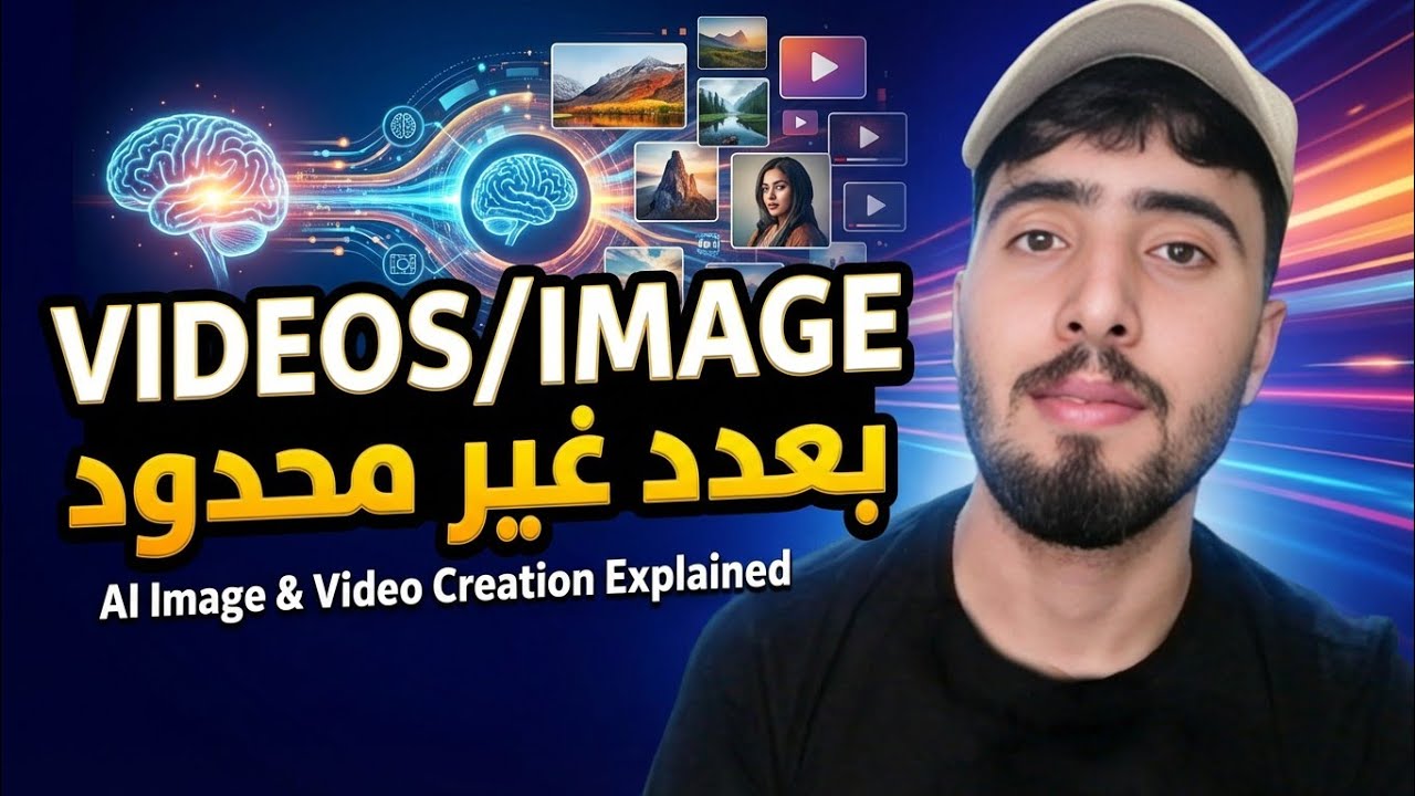 سر إنشاء فيديوهات وصور بالذكاء الاصطناعي بعدد غير محدود | أدوات مجانية 100%